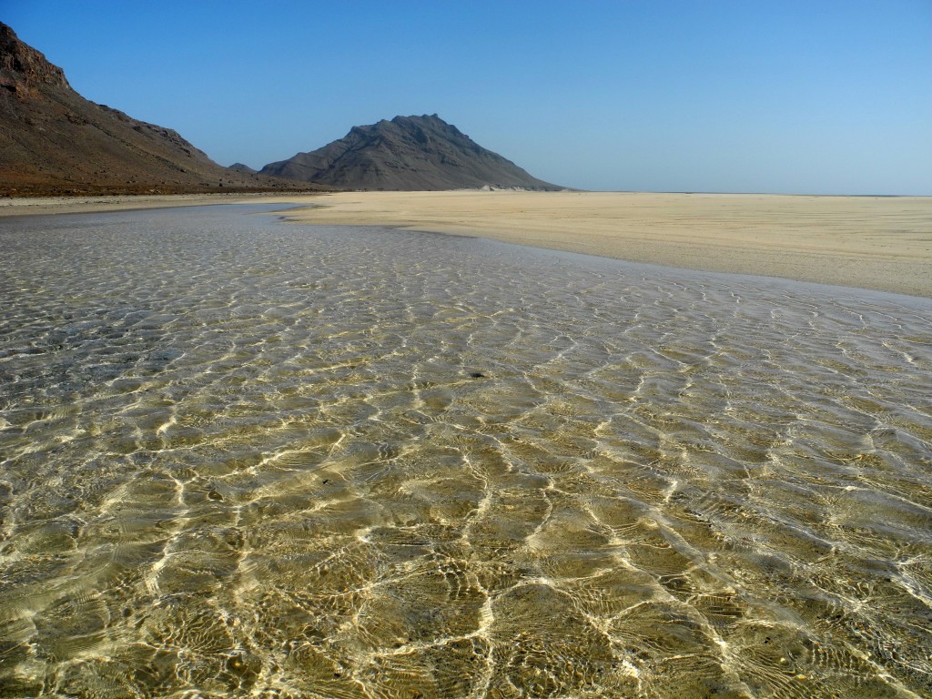 nur das Meer hinterlässt seine Spuren