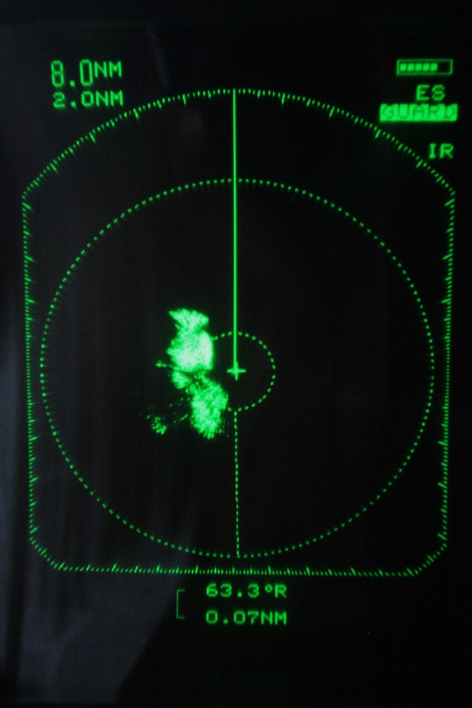 Squallsankündigung am Rader